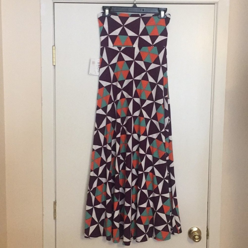 XXS‎ LuLaRoe Maxi Skirt E01 1845